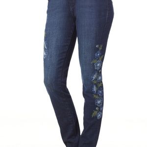 Jag Jeans Sheridan Embroidery Skinny Jeans